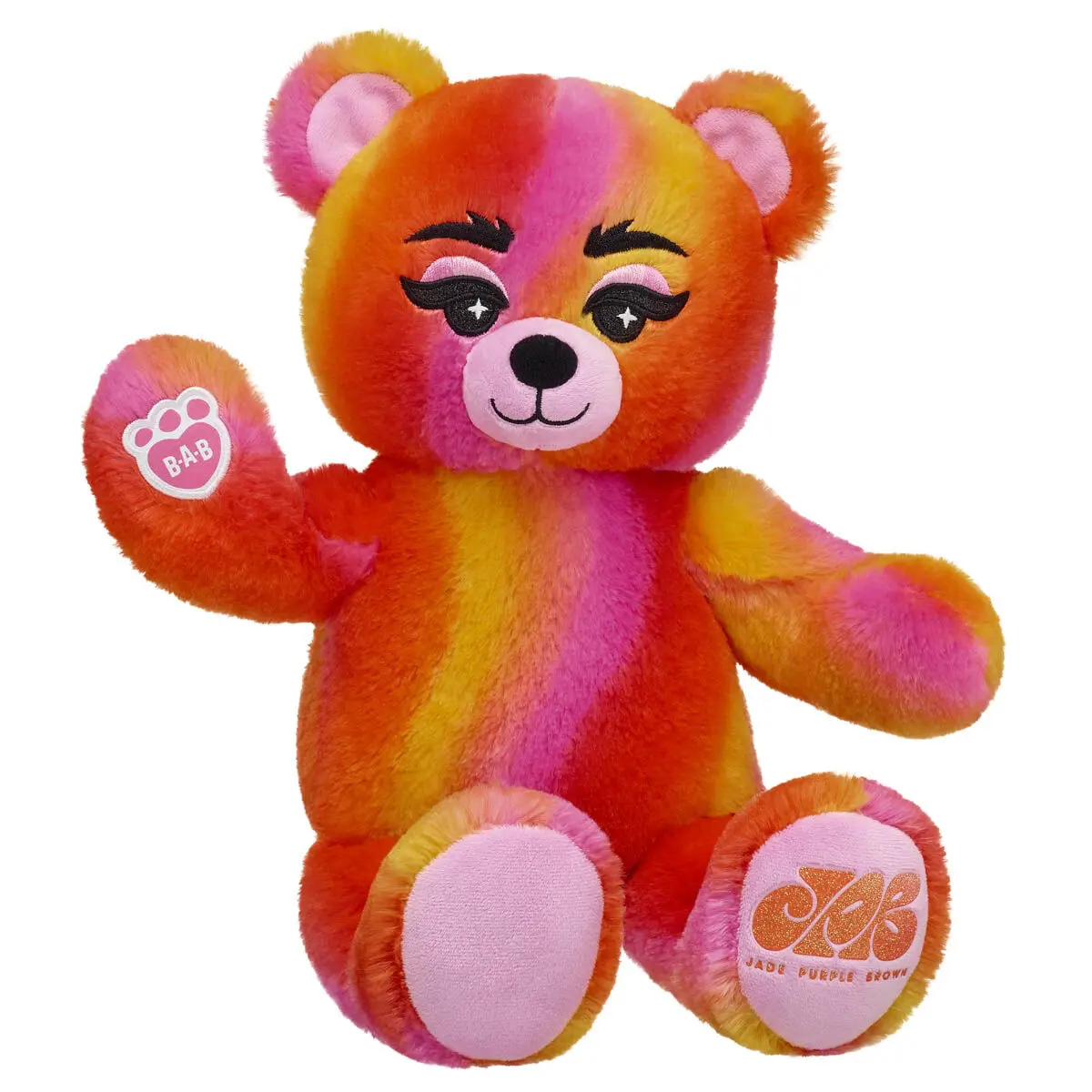 Vibe Out Bear By Jade Purple Brown