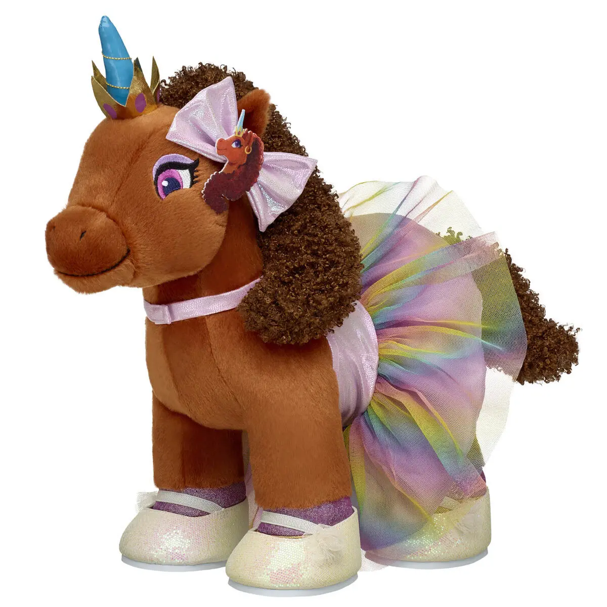 Unique Afro Unicorn Plush Gift Set