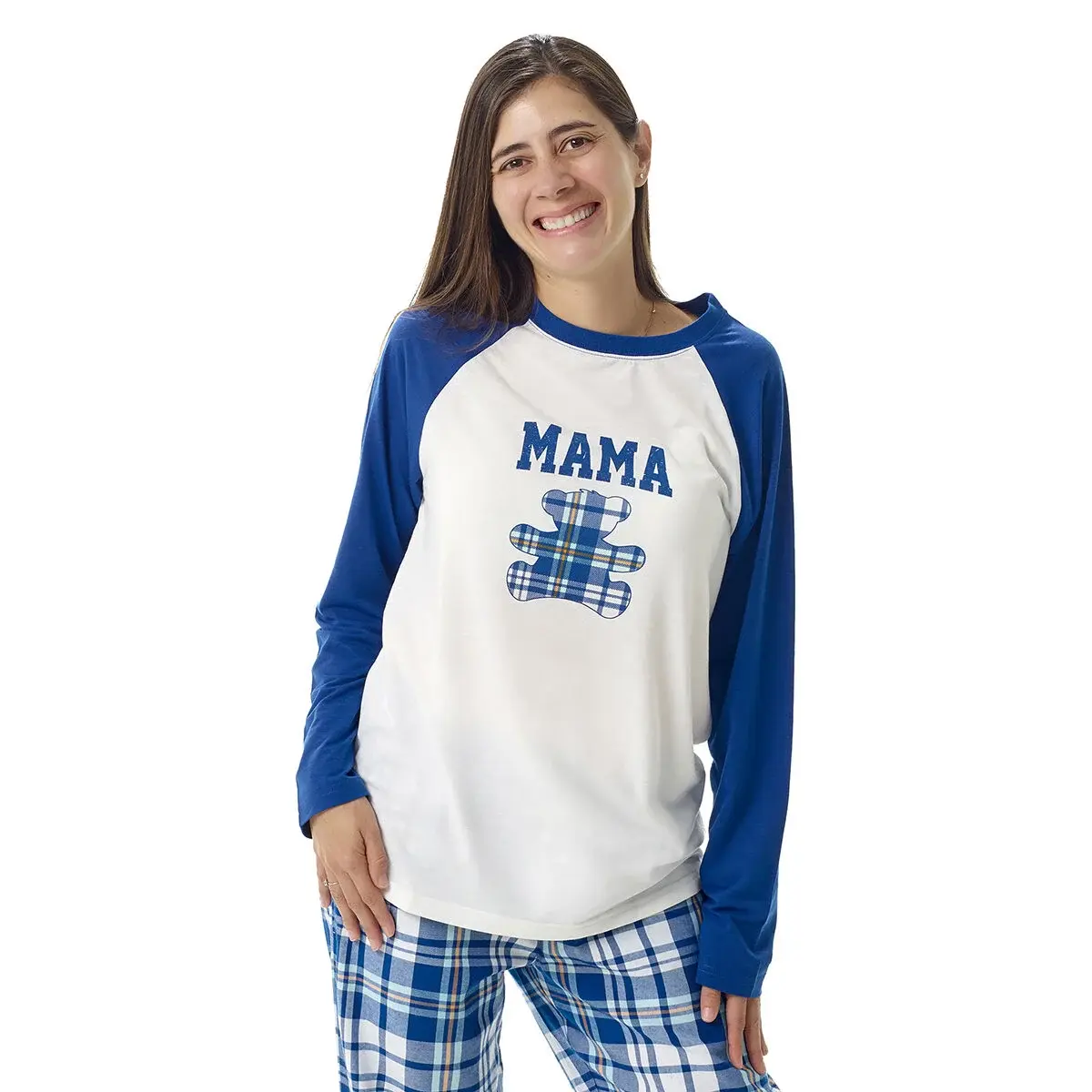 Build-A-Bear Pajama Shop Mama Bear Raglan Top - Adult