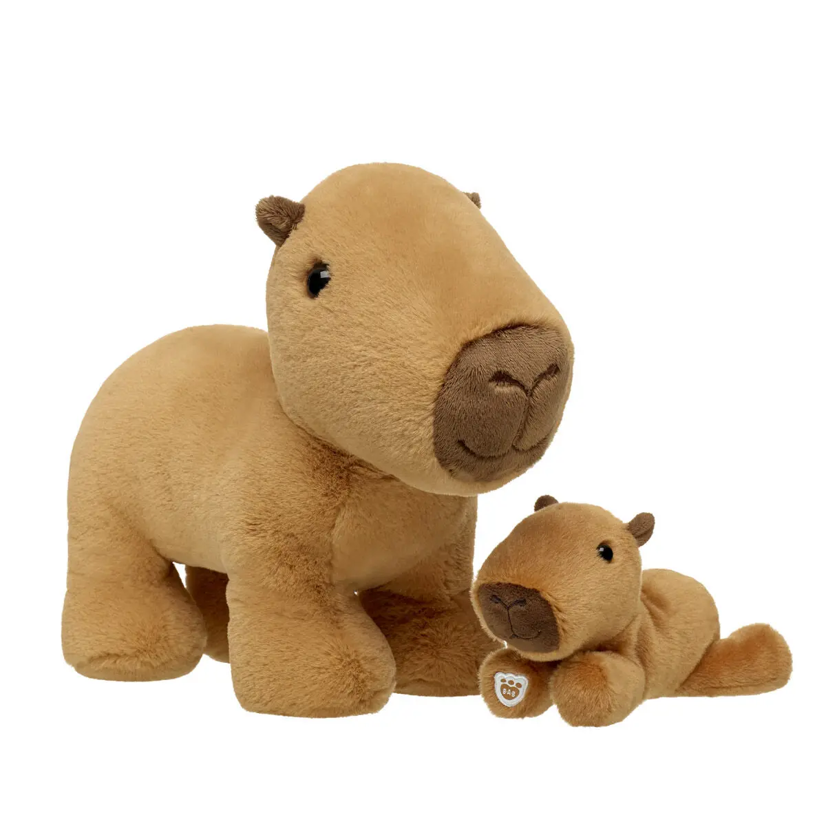 Capybara Stuffed Animal & Build-A-Bear Mini Beans Gift Set