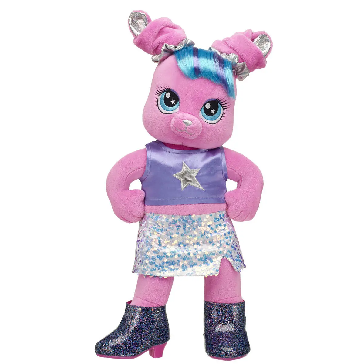 Honey Girls Risa Rabbit Plush Sparkly Gift Set