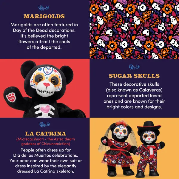 DíA De Los Muertos Teddy Bear - Image 2