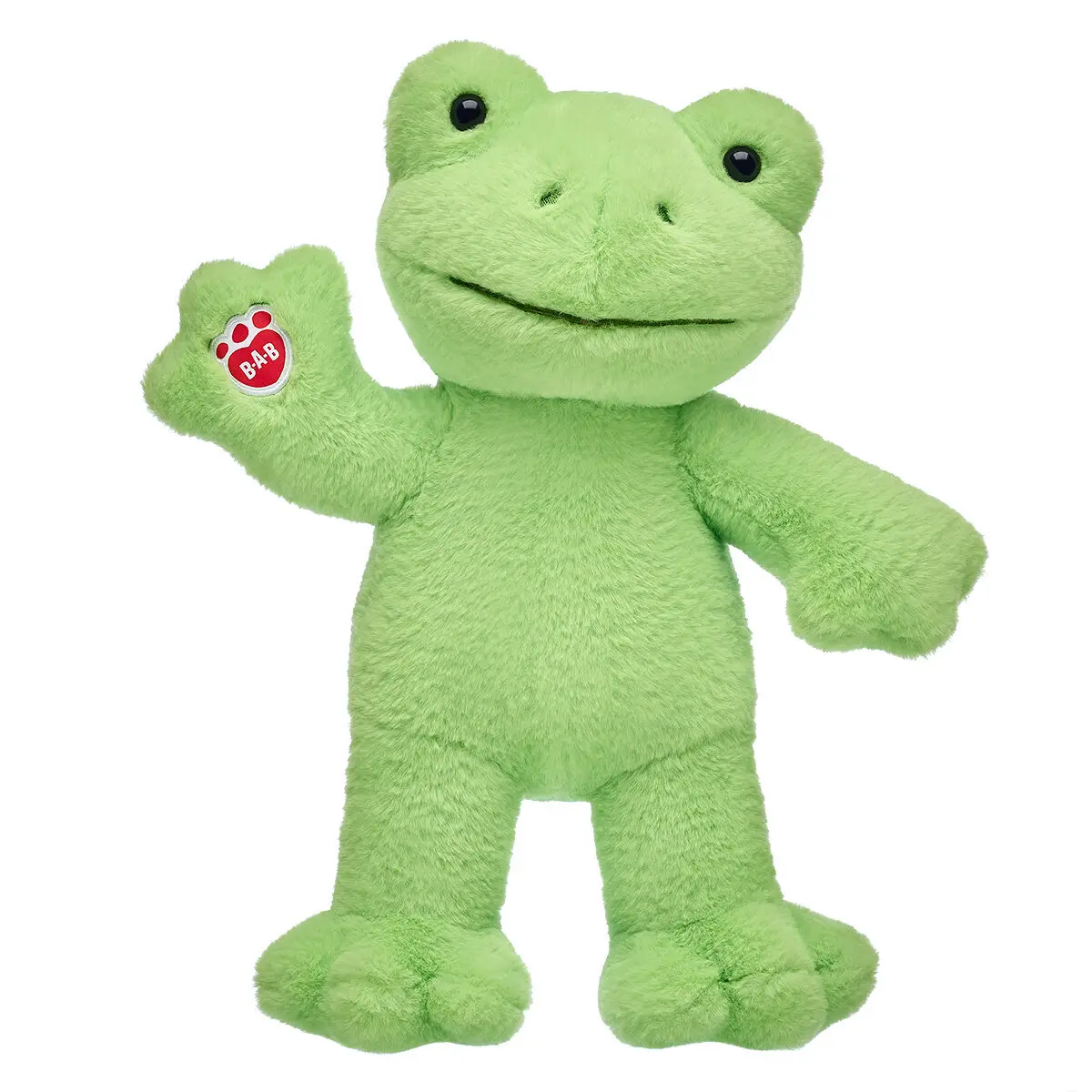 Spring Green Frog Stuffed Animal - Image 2