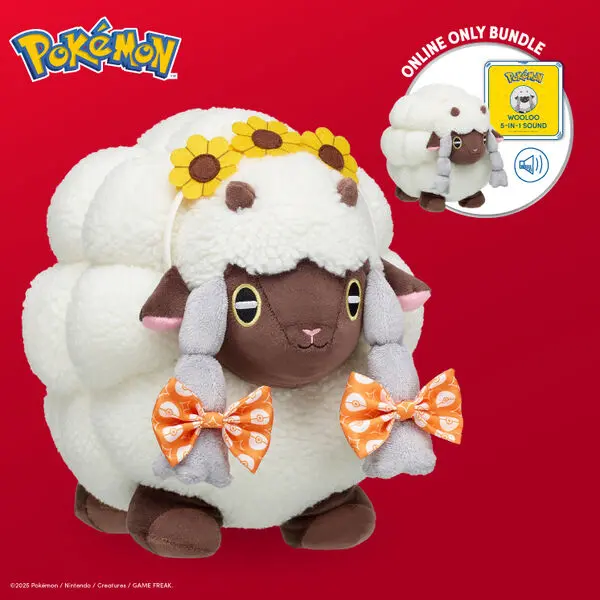 PokéMon Wooloo Plush Bundle - Image 2
