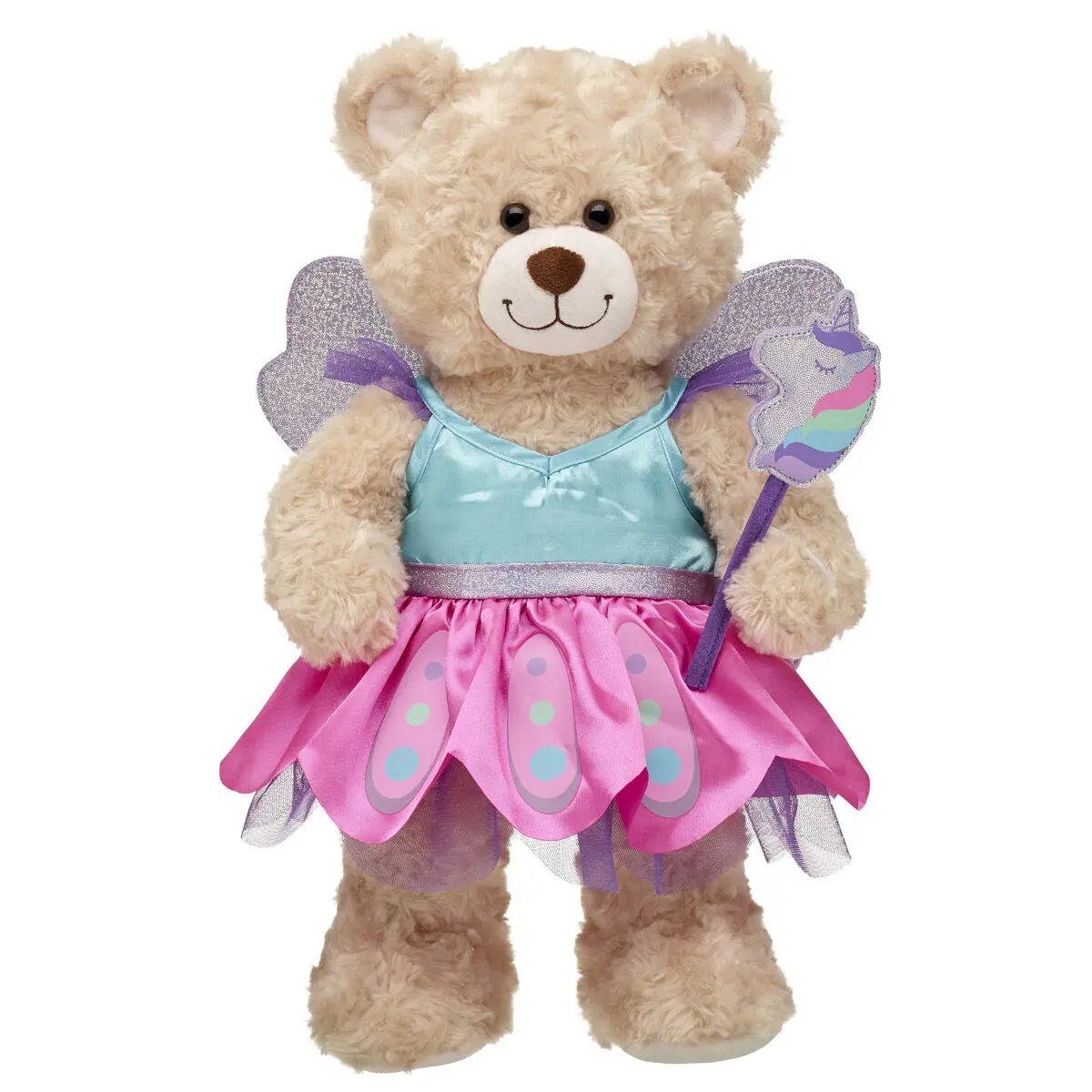 Fairy Dress With Wings And Unicorn Wand - Image 2